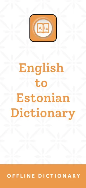 Estonian | Estonian Dictionary screenshot 1