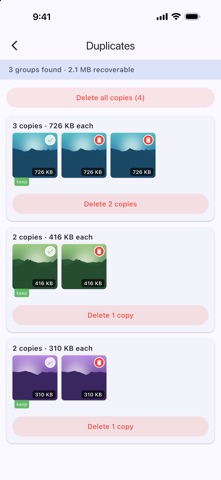 PhotoSize - Storage Manager Screenshot 4 of 6
