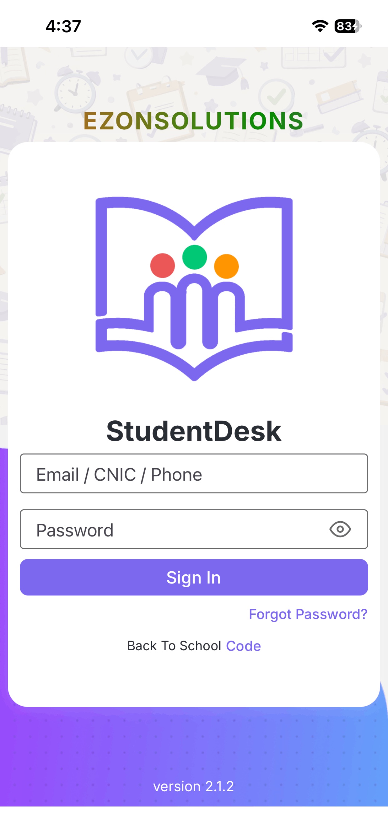 Screenshot 2 of StudentDesk