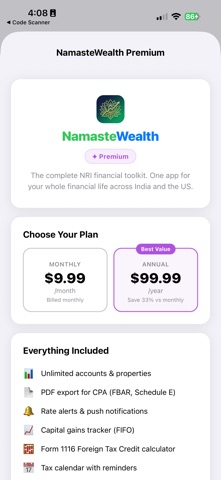NamasteWealth screenshot