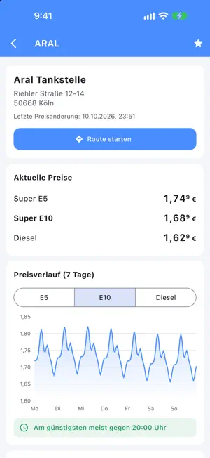 Kraftstoffbilliger Tanken screenshot 3