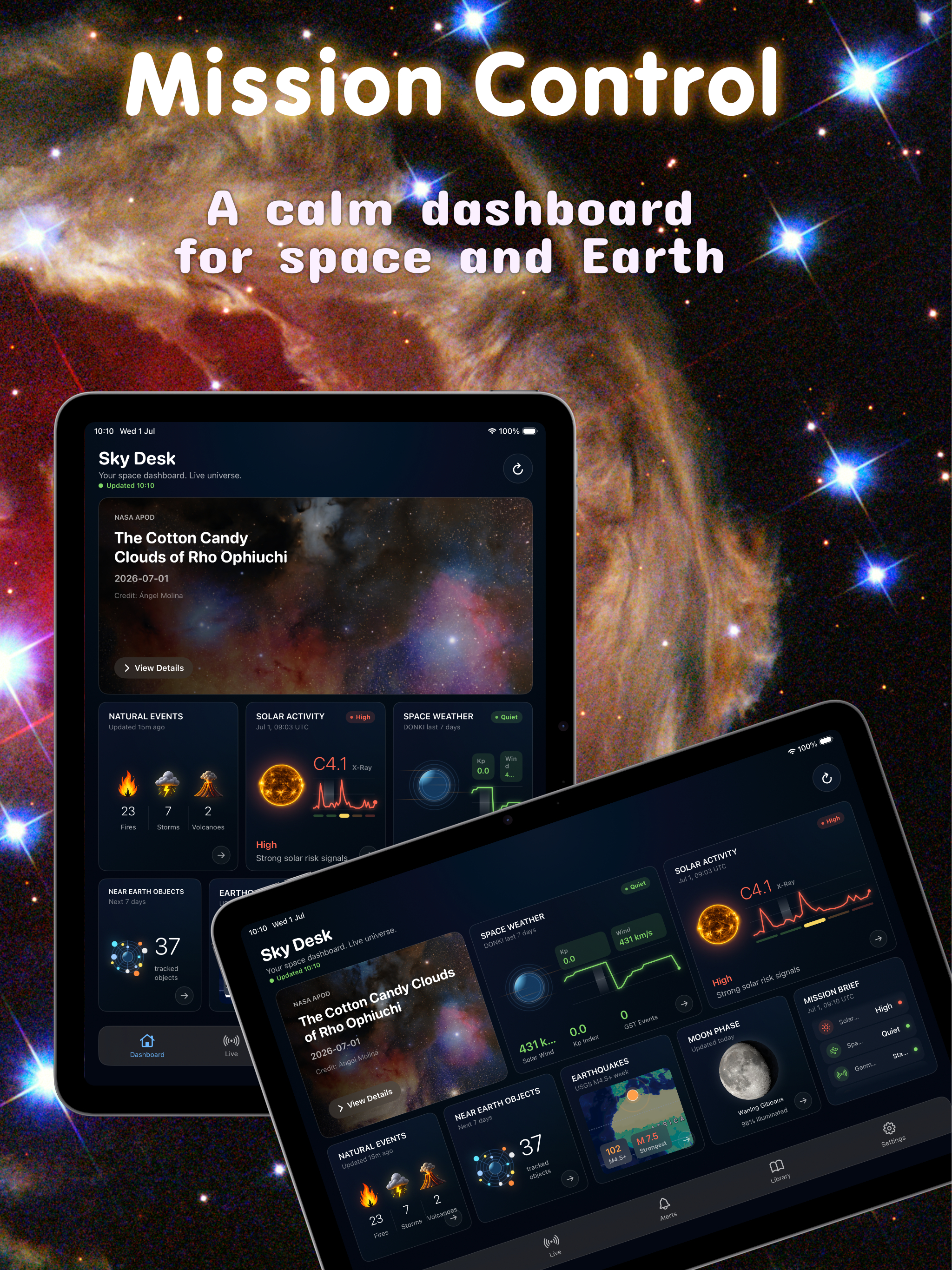 Sky Desk: Earth & Space screenshot 5