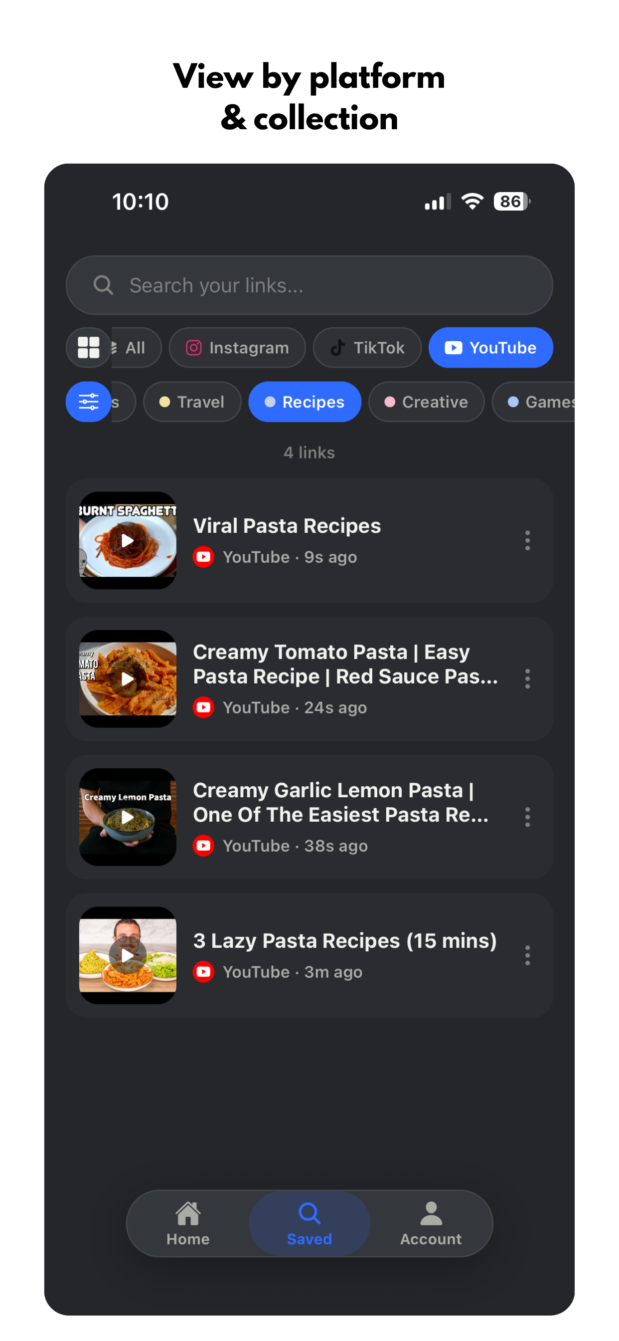 Joey: Save & Organize Links screenshot 4