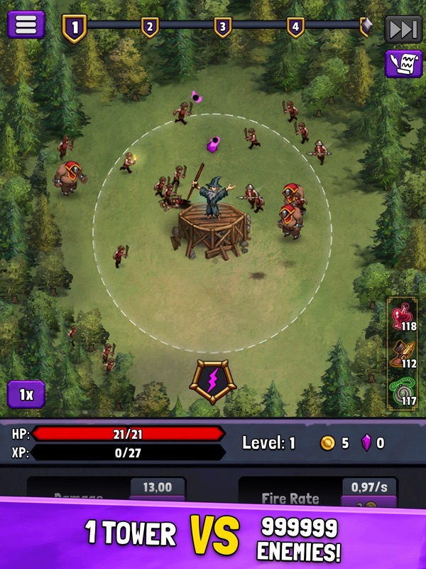 Evil Tower - Idle Defense TD screenshot 7