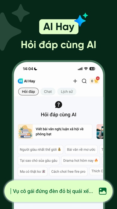 Screenshot #1 pour AI Hay - Hỏi đáp cùng AI
