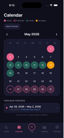 Luna: Private Cycle Tracker Screenshot 4 of 4