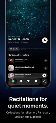 Nur Radio: Quran Radio Live Screenshot 7 of 8