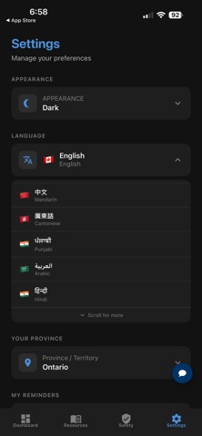 NewStart Canada screenshot