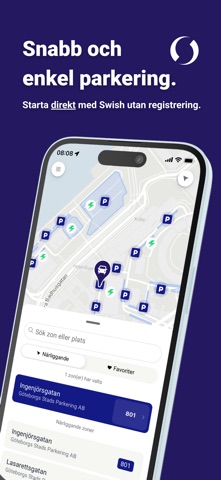 ePARK - snabb enkel parkering App Store preview screenshot 1