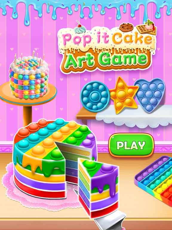 Make Pop It Cake Artist