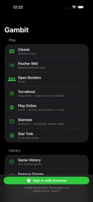 Gambit - Chess screenshot