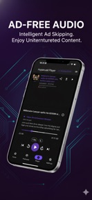 Hypercast - AI Podcast Player screenshot