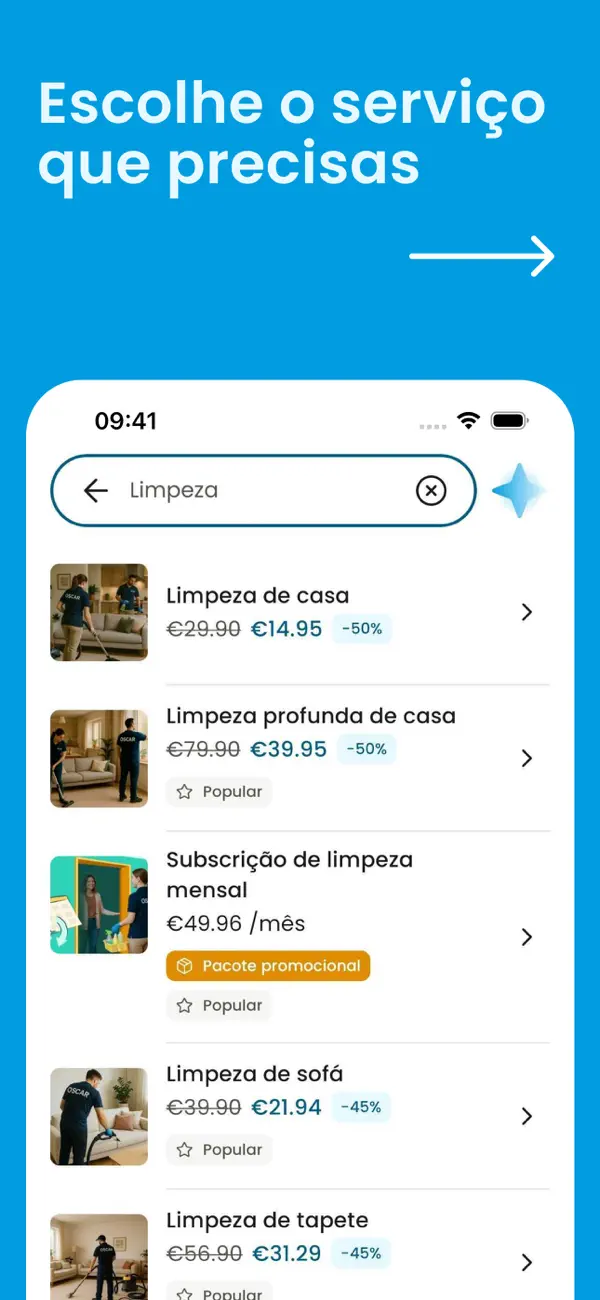 Screenshot #2 pour OSCAR: serviços para casa