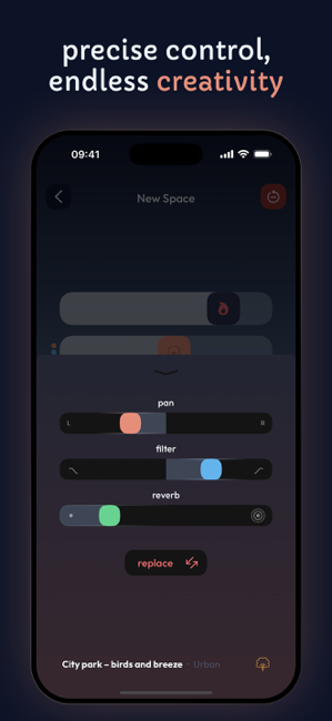 Auvio: Create Soundscapes Screenshot