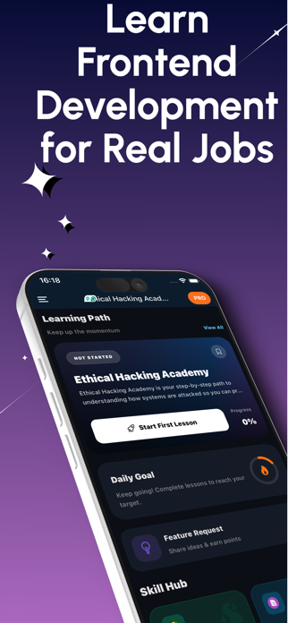 Learn Frontend Development Screenshot 1 of 7
