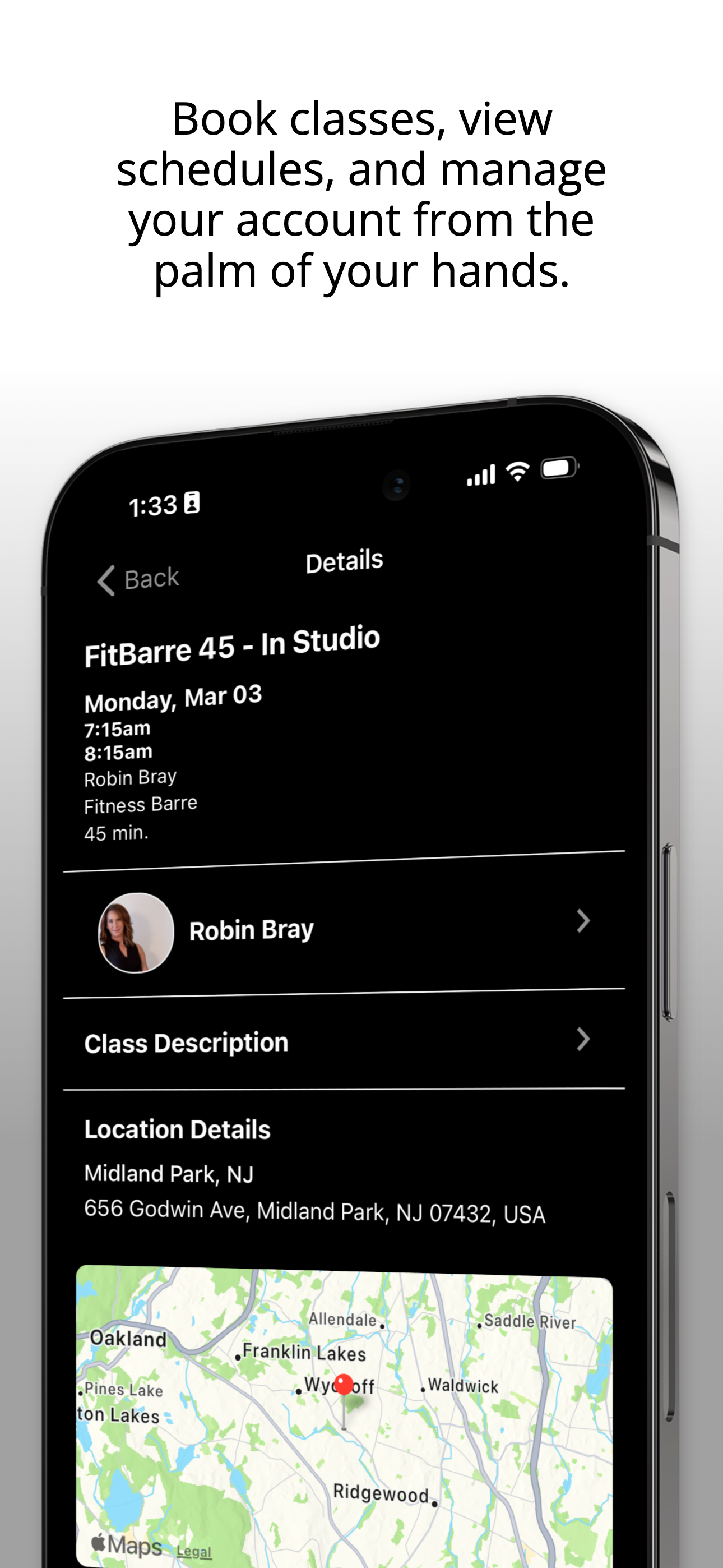Robin Bray's FitnessBarre screenshot 5
