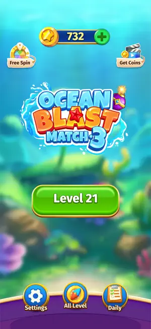 Ocean Blast: Match 3 Puzzle screenshot 3