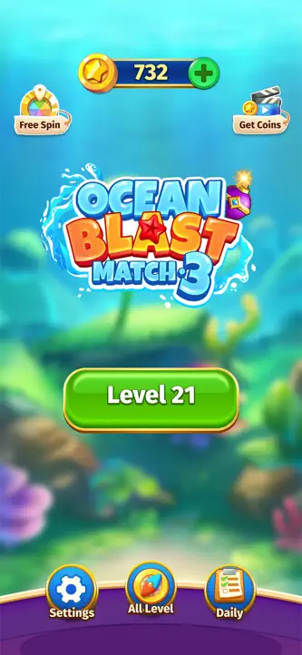 Ocean Blast: Match 3 Puzzle screenshot 3