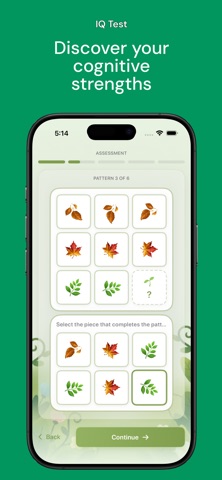IQ Test - Bloom Brain Training Screenshot 1 of 6