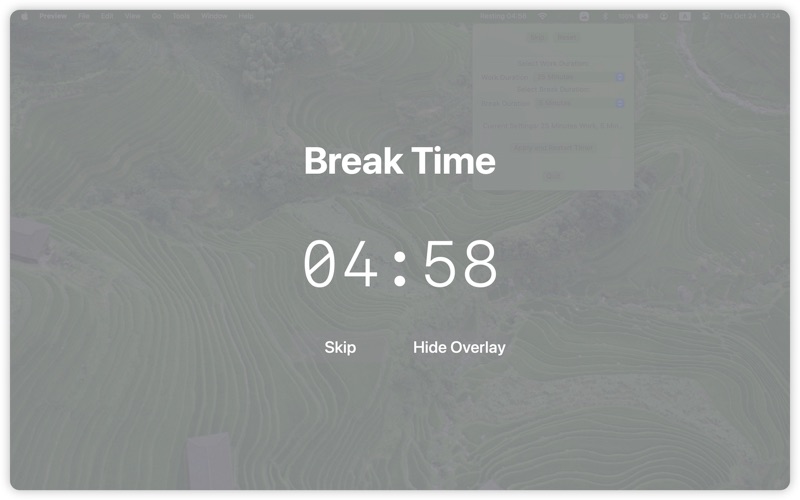 CleanPomodoro app screenshot 2