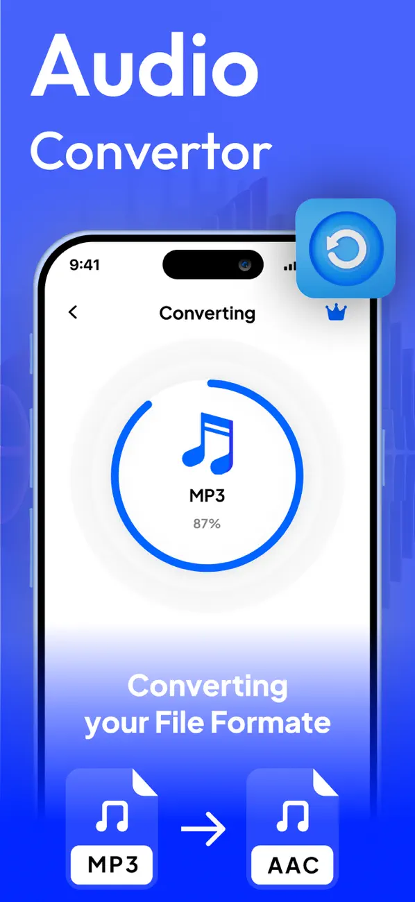Screenshot #2 pour Convertisseur audio IA