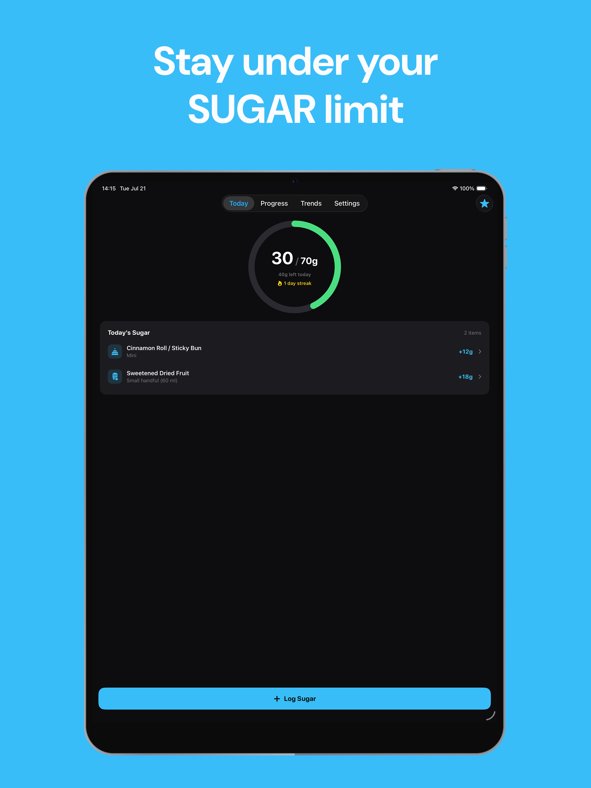 Sugar Tracker: Quit Cravings screenshot 6
