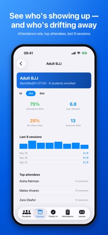 LessonOS: Class Attendance Screenshot 7 of 8