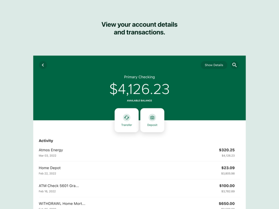 Screenshot #6 pour AdelFi Mobile Banking