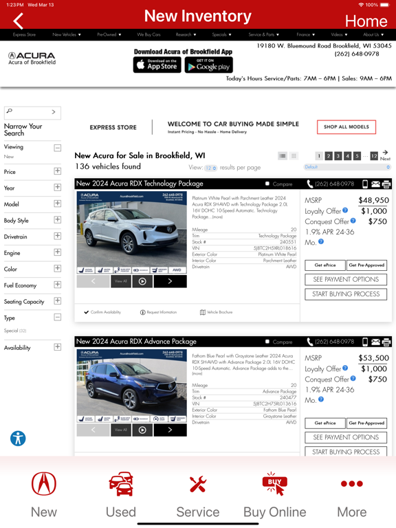 Screenshot #5 pour Acura of Brookfield