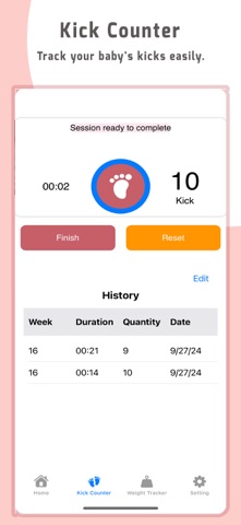 Pregnancy Tracker: Journal Screenshot 3 of 8