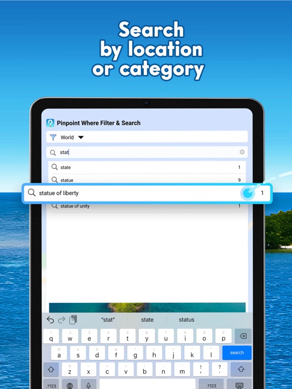 Pinpoint Where: Places to Know iPad screenshot 5 - Travel app