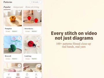 YarnSnap: Crochet Patterns iPad screenshot