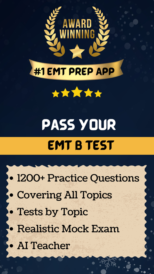 #1. EMT Prep 2025 : Practice Tests (iOS) Podle: faisal khalid