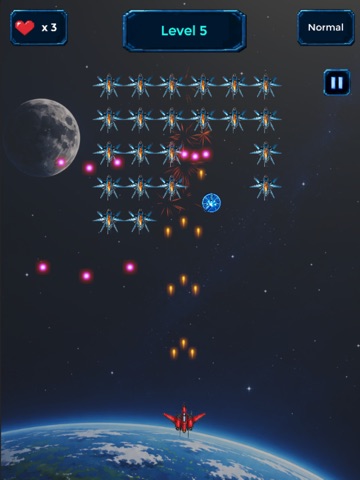 Galaxy Alien Space Attack iPad screenshot