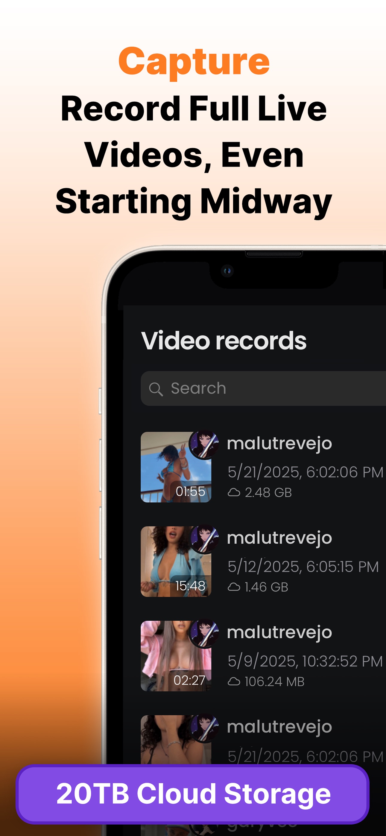 Screenshot 6 of Save & Rewatch LIVEs - TKREC