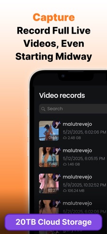 Save & Rewatch Lives - TKREC screenshot