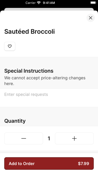 App screenshot