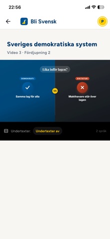 Bli Svensk: Medborgarskapsprov screenshot