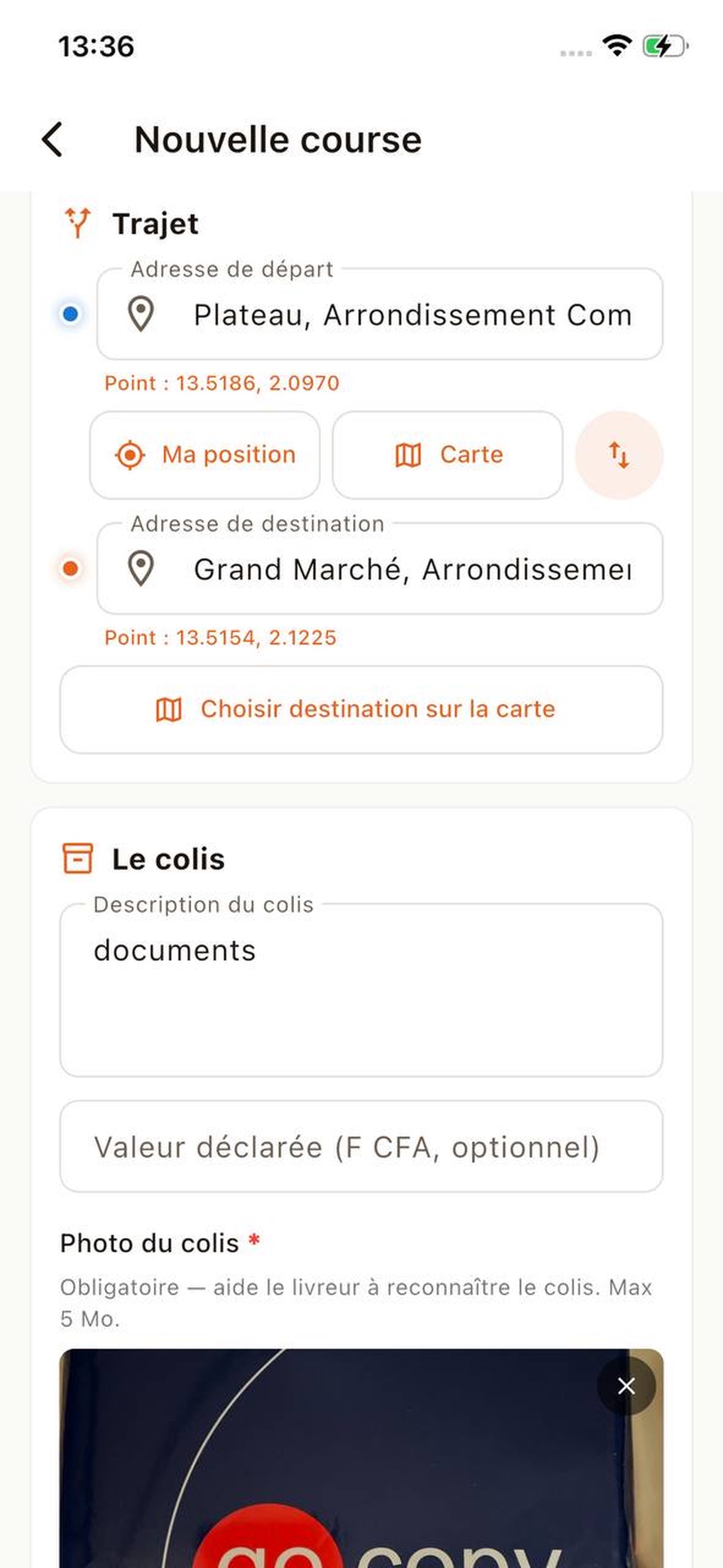 Screenshot 8 of KAYANA — Livraison Niamey