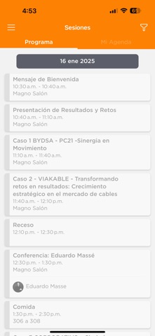 Xignux Eventos Screenshot 4 of 5