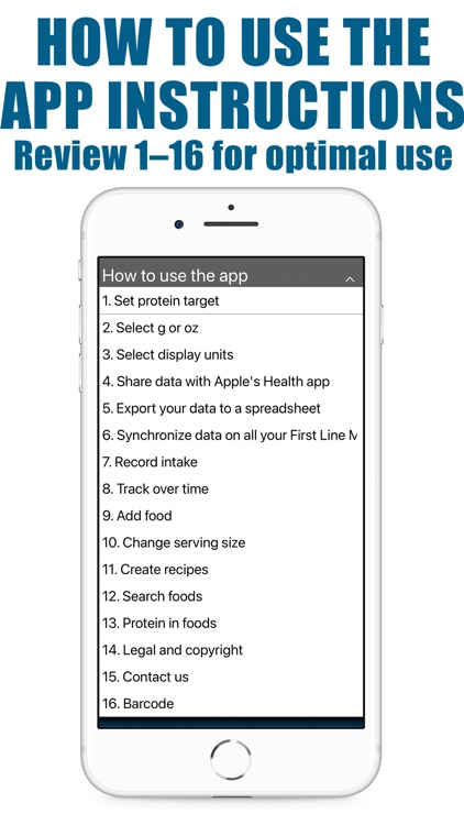 Protein Counter and Tracker