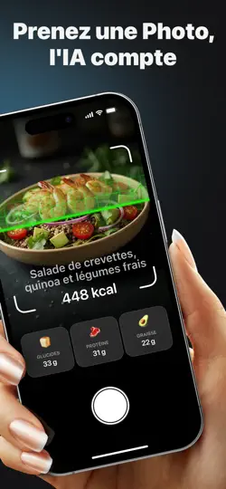 Capture d'écran de Calz－Calcul De Calories AI sur iPhone 5