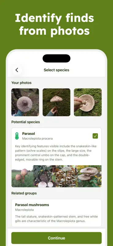 Sporecast: Mushroom Identifier screenshot 1 of 4