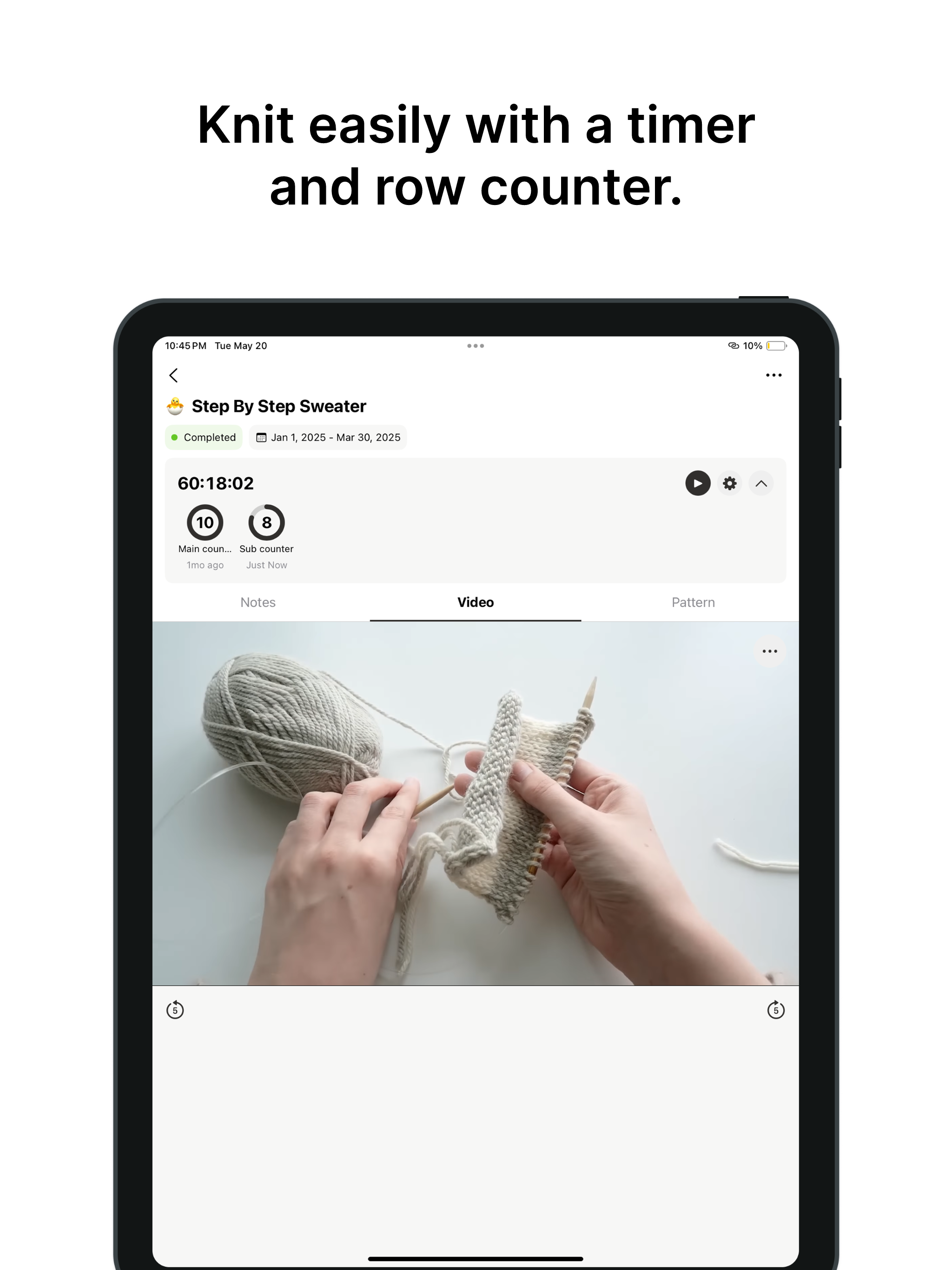 Knitflow — Knitting & Crochet