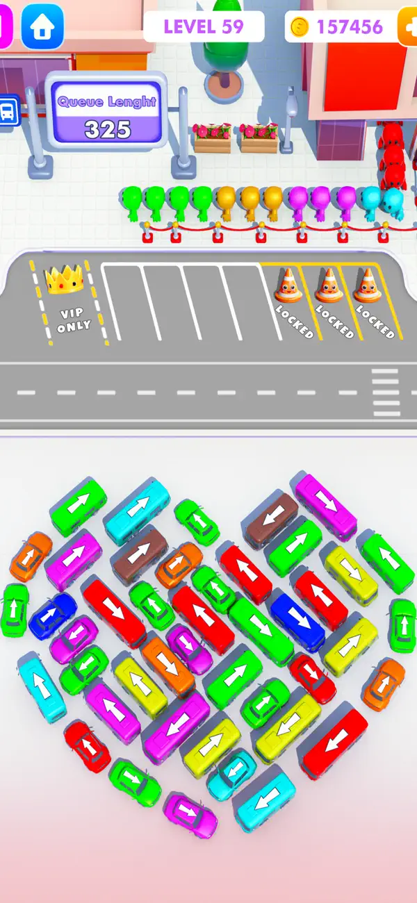 Screenshot #2 pour Bus Out Traffic Puzzle Game
