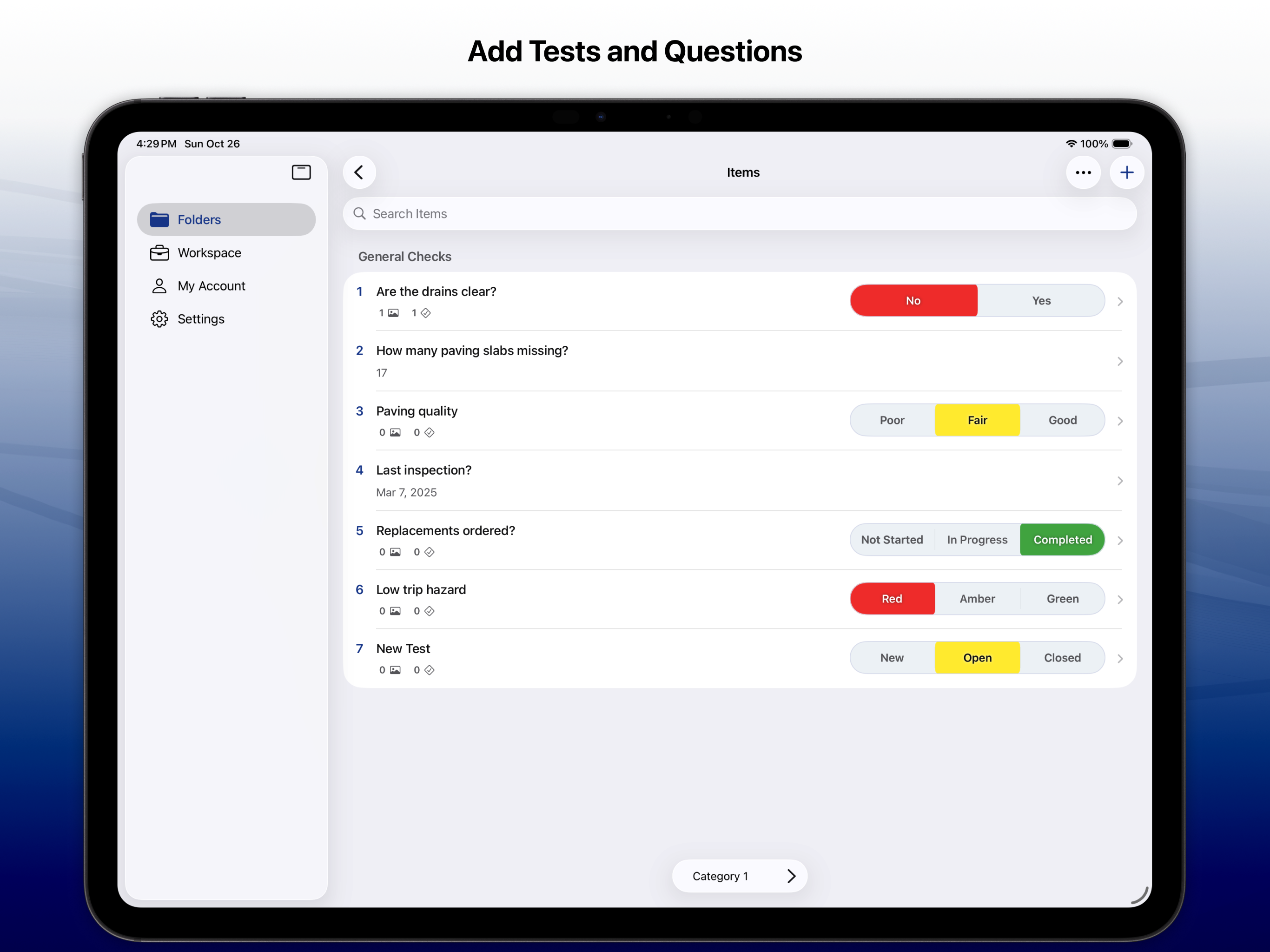 Checklist Inspector Pro