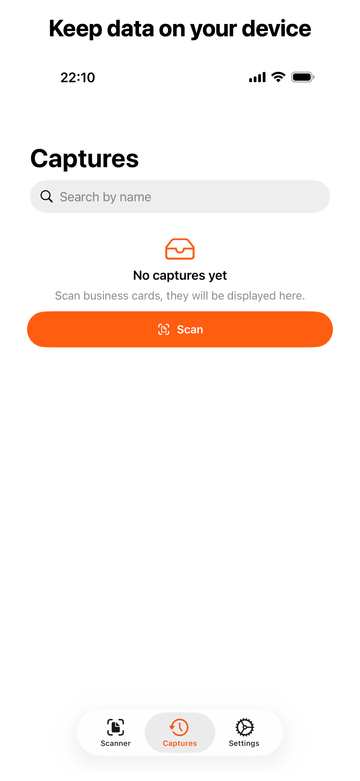 Readervcard screenshot 3