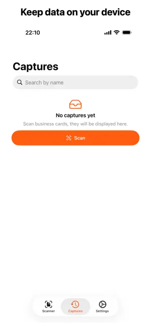 Readervcard screenshot 3