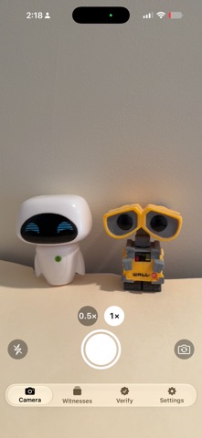 Veridenz iPhone screenshot