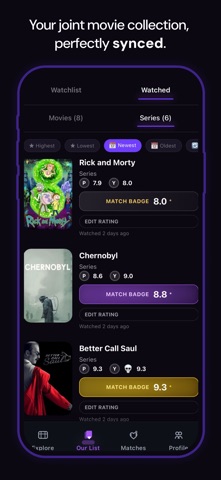 CineDuo: Movie Night Together screenshot